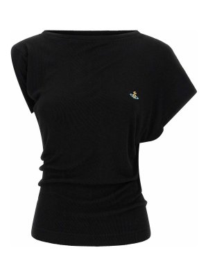 VIVIENNE WESTWOOD: Tops und Tank Tops - Top - Schwarz