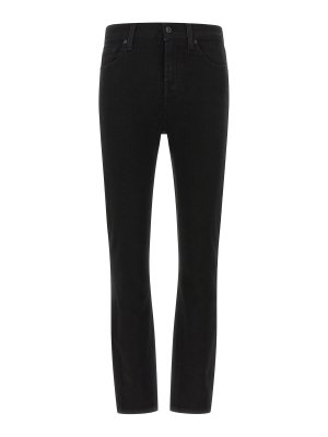 7 FOR ALL MANKIND: スキニージーンズ - スキニージーンズ - 黒