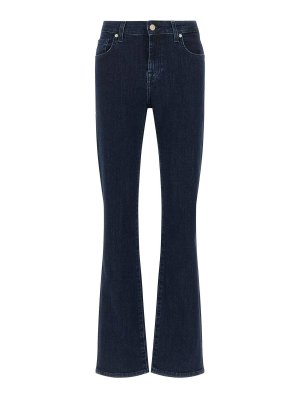 7 FOR ALL MANKIND: Bootcut - Bootcut Jeans - Blau