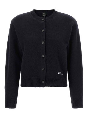 A.P.C.: Cárdigans - Cárdigan - Azul