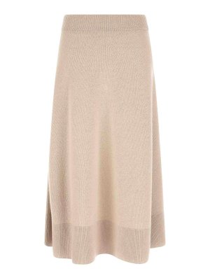 AGNONA: Knee length skirts & Midi - Knitted Skirt