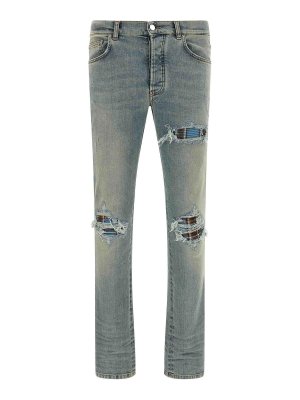 AMIRI: skinny jeans - Flannel Mx1 Jeans