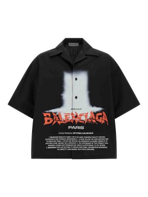 BALENCIAGA: シャツ - シャツ - 黒