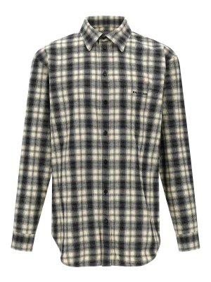 BALENCIAGA: Hemden - Hemd - Weiß