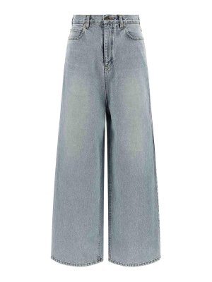 BALENCIAGA: Bootcut - Bootcut Jeans - Hellblau
