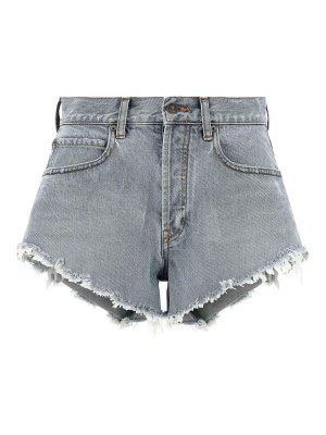 BALENCIAGA: Hosen Shorts - Shorts - Hellblau