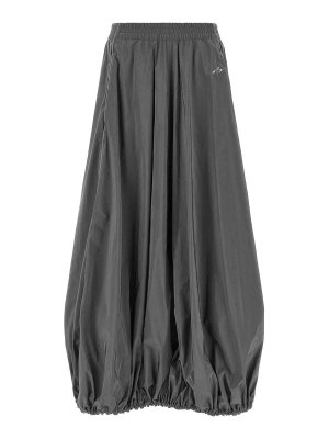 BALENCIAGA: Faldas largas - Falda Larga - Gris