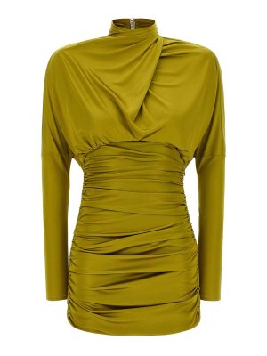 Balmain: Kurze Kleider - Kurzes Kleid - Grün