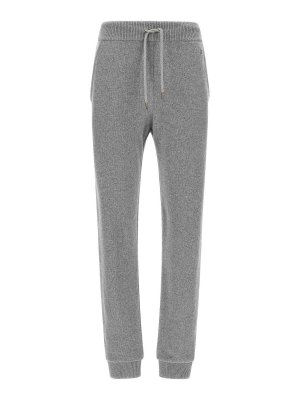 Balmain: スウェットパンツ - トラックスーツ ボトムス - グレー