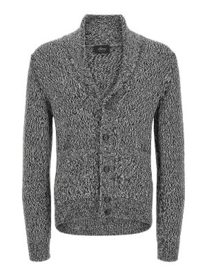 BRIONI: cardigans - Shawl Neck Cardigan