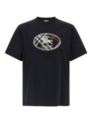 BURBERRY: T-shirts - T-Shirt - Noir