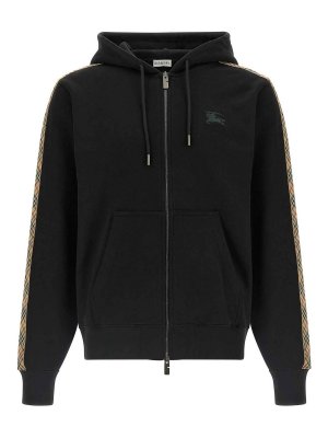 BURBERRY: Sweatshirts & Pulls - Sweat-Shirts - Noir