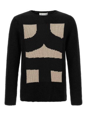COMME DES GARCONS: Pull col rond - Pull Col Rond - Noir