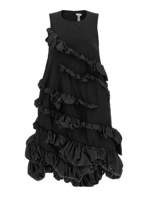 COMME DES GARCONS: short dresses - Sculptural Ruffles Dress