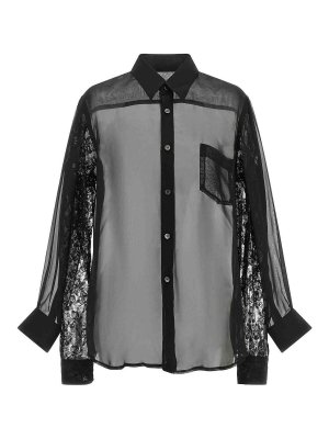 COMME DES GARCONS: Chemises - Chemise - Noir