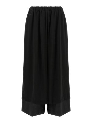 COMME DES GARCONS: casual trousers - Double Layer Trousers