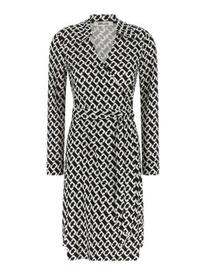 Diane von Furstenberg: knee length dresses - Printed  Dress