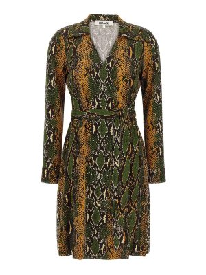 Diane von Furstenberg: knee length dresses - Printed  Dress