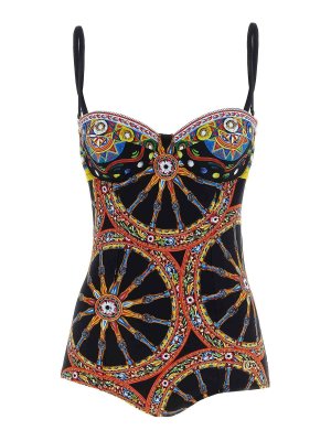 DOLCE & GABBANA: Badeanzüge - Badeanzug - Bunt