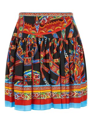 DOLCE & GABBANA: Mini jupes - Mini Jupe - Multicolore