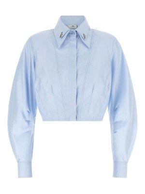 ELISABETTA FRANCHI: Hemden - Hemd - Hellblau
