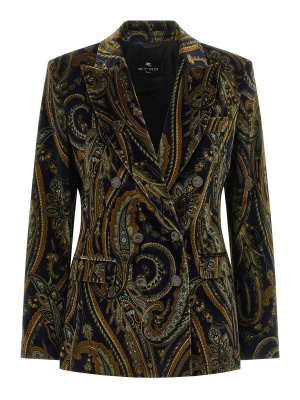 ETRO: blazers - Double-Breasted Blazer