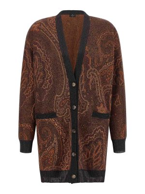 ETRO: Cardigans - Cardigan - Marron