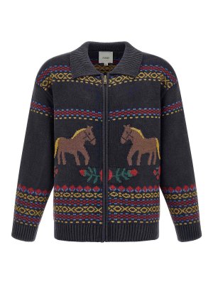 FOUND: cardigans - Isles Cardigan With Intarsia