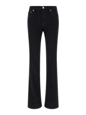 HAIKURE: flared jeans - Chewy Jeans With Back Vents