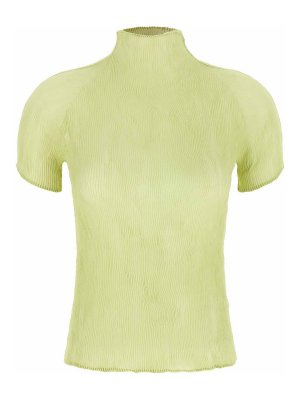 ISSEY MIYAKE: Tops und Tank Tops - Top - Grün