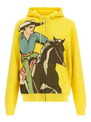 J.W. ANDERSON: Sudaderas y suéteres - Sudadera - Amarillo