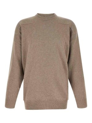 JIL SANDER: crew necks - Mlange Wool Sweater