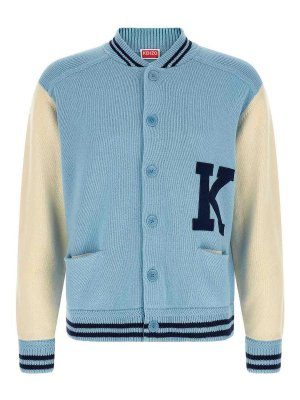 KENZO: cardigans - Varsity Cardigan
