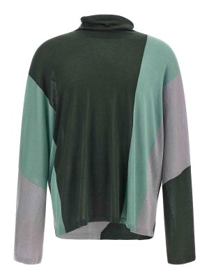KIKO KOSTADINOV: Strickpullover mit Rundhalsausschnitt - Rundhalspullover - Bunt