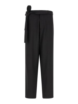 KIKO KOSTADINOV: Pantalones casual - Pantalón Casual - Negro