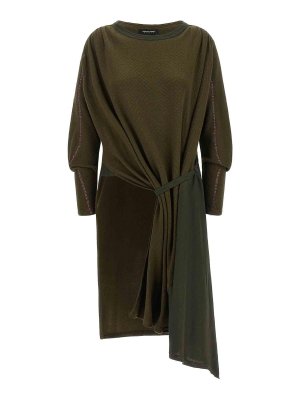 KIKO KOSTADINOV: knee length dresses - Edler Godet Dress