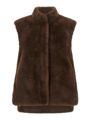 LOU ANDREA: vests - Eco-Fur Vest