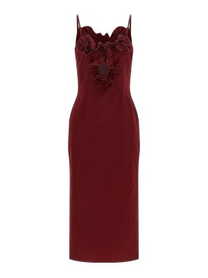 MAGDA BUTRYM: Vestidos media pierna - Vestido Midi - Burdeos