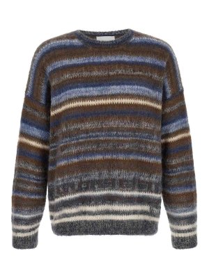 ISABEL MARANT: Strickpullover mit Rundhalsausschnitt - Rundhalspullover - Blau
