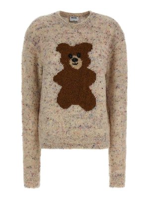 MOSCHINO: Pull col rond - Pull Col Rond - Multicolore