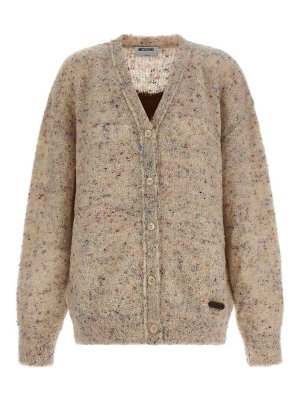 MOSCHINO: Cardigans - Cardigan - Beige