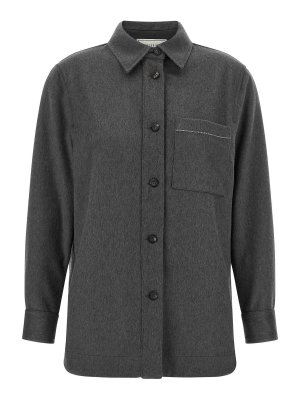 PESERICO: Chemises - Chemise - Gris