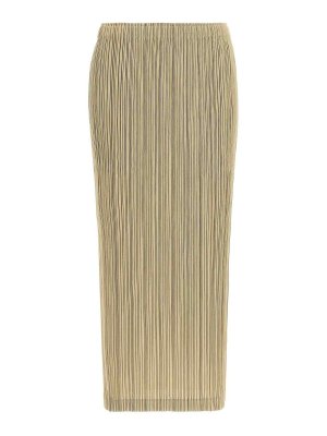 PLEATS PLEASE ISSEY MIYAKE: Knee length skirts & Midi - Thicker Bottoms 1 Skirt