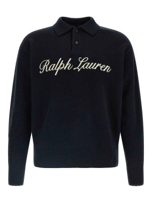 POLO RALPH LAUREN: polo shirts - Italic Logo Polo Shirt