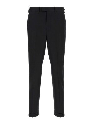 PT TORINO: Pantalones casual - Pantalón Casual - Negro