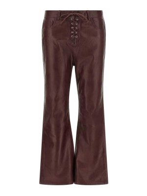 ROTATE Birger Christensen: Jeans acampanados - Jeans Acampanados - Burdeos