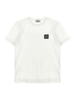 Stone Island Junior: t-shirts - Logo T-Shirt
