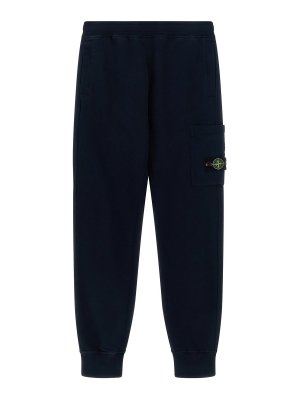 Stone Island Junior: tracksuit bottoms - Badge Logo Cargo Joggers