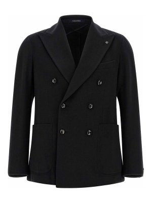 TAGLIATORE: Vestes de costume - Blazer - Noir