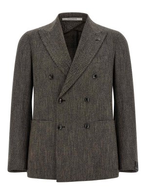 TAGLIATORE: Blazer - Blazer - Marrón